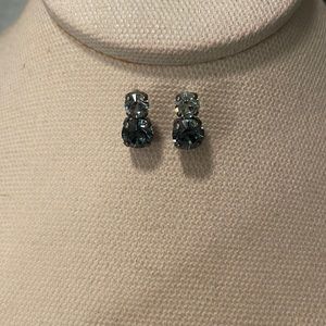 SABIKA - Light Azure/Indian Sapphire 2-Stone Studs